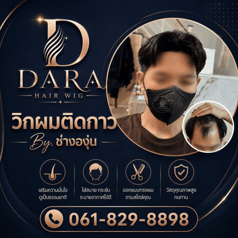 วิกผมติดกาวผู้ชาย วิกผมติดกาวผู้ชาย