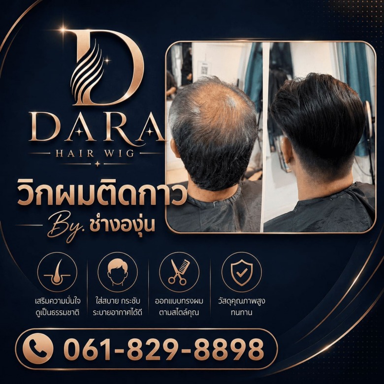 วิกผมผู้ชายปิดหัวล้าน วิกผมผู้ชายปิดหัวล้าน