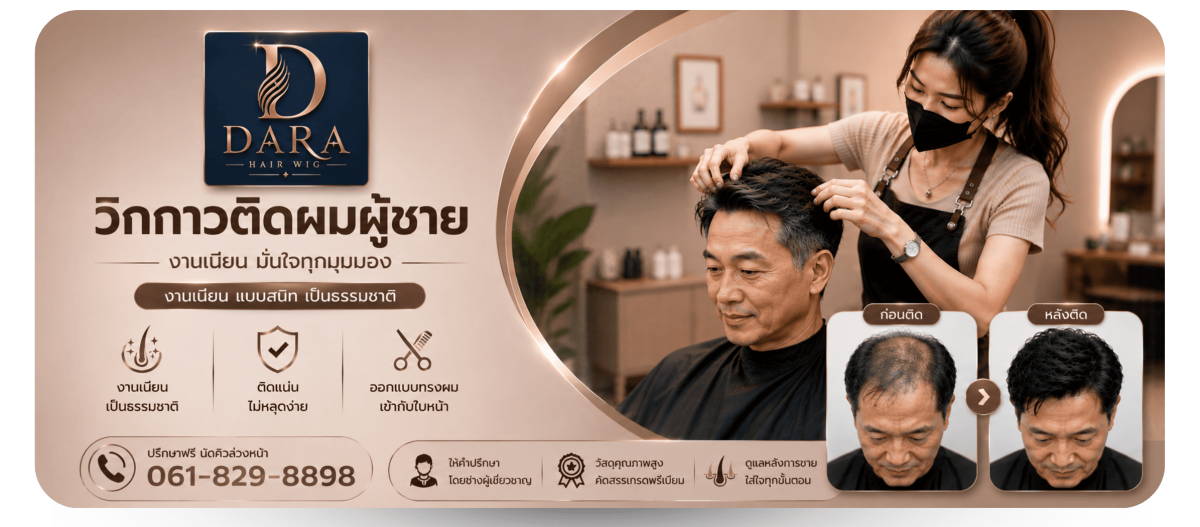 ร้านวิกผมผู้ชาย